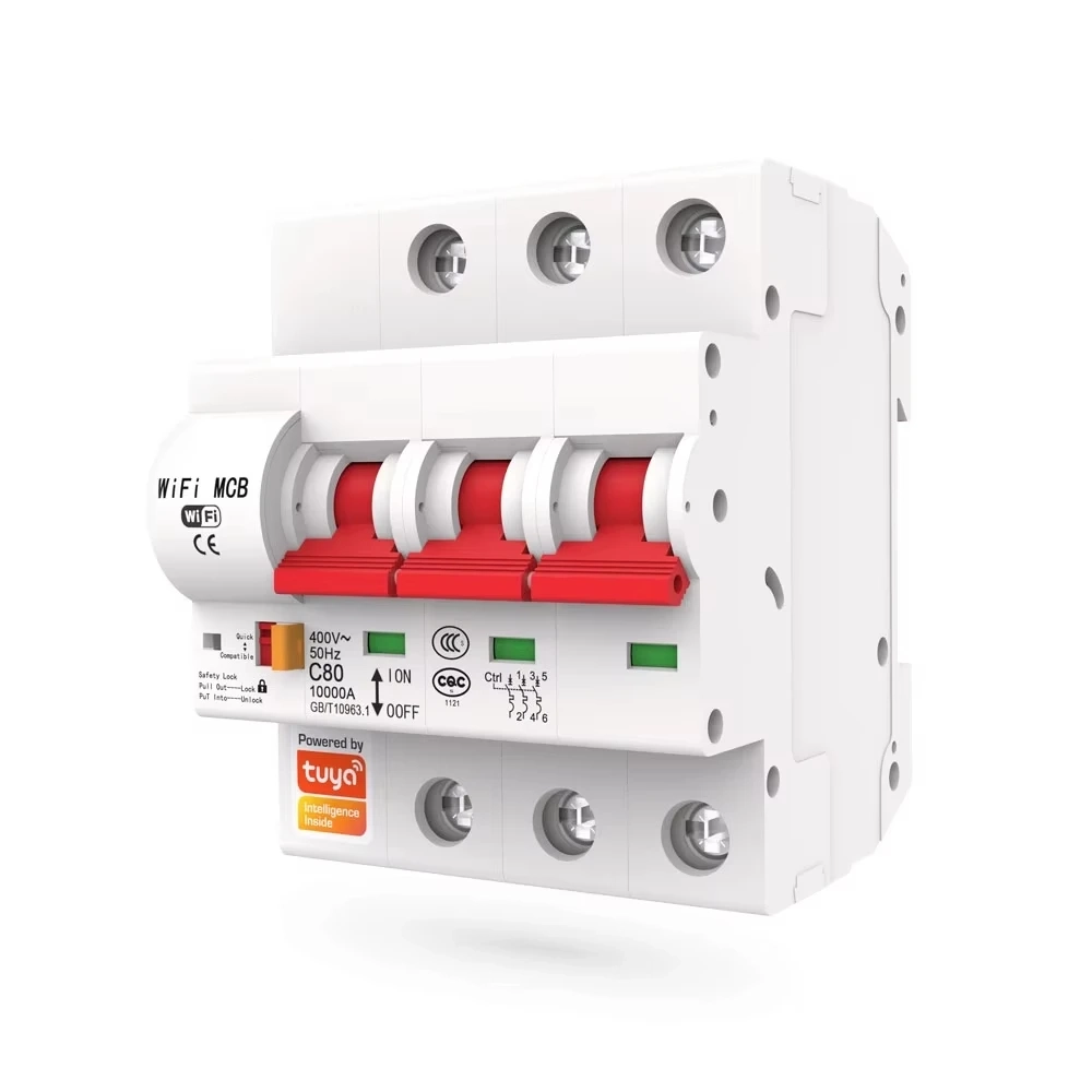 کلید مینیاتوری سه فاز هوشمند تویا HC Pro مدل MCB3W